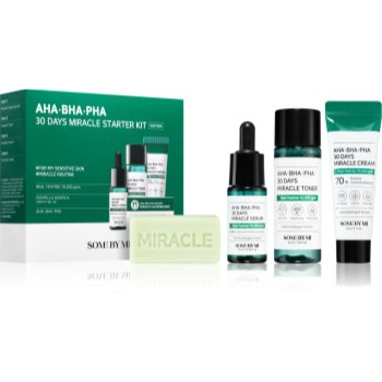Some By Mi AHA∙BHA∙PHA 30 Days Miracle Starter Kit set pentru ten acneic - imagine 2
